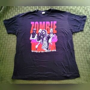 Rob Zombie Return of the Dreads 2016 Tour T-Shirt, 100% Cotton, 3XL